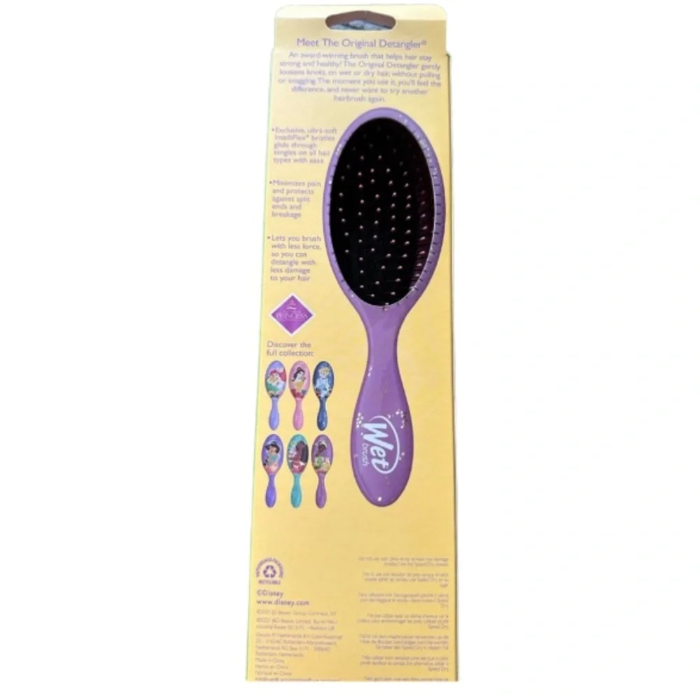 Disney’s Princess Tiana Limited Edition Wet Brush Hairbrush (NIB)